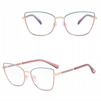 SOLIDNE Damskie Okulary Zerówki do KOMPUTERA Blue Light OPRAWKI Teleskopy