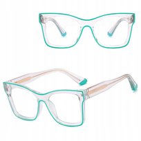 SOLIDNE Damskie Okulary Zerówki do KOMPUTERA Blue Light OPRAWKI Teleskopy