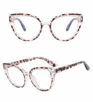 SOLIDNE Damskie Okulary Zerówki do KOMPUTERA Blue Light UV OPRAWKI Flexy