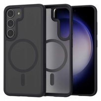 Solidne Etui PANCERNE do Magsafe Hybrid Mag Case Obudowa do Galaxy S23 black Spacecase