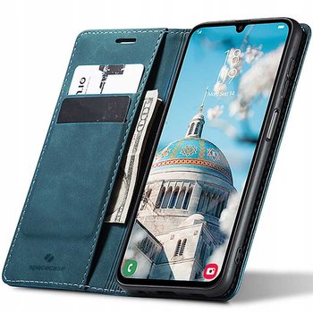 Solidne Etui Z KLAPKĄ Skórzane Case Portfel Zaps Obudowa do Galaxy A25 5G - SpaceCase