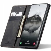 Solidne Etui Z KLAPKĄ Skórzane Case Portfel Zaps Obudowa do Galaxy S24 Spacecase