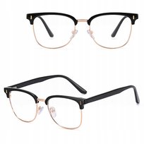SOLIDNE Okulary Zerówki do KOMPUTERA Blue Light OPRAWKI Męskie/Damskie FLEX