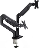 Solidny Biurkowy Uchwyt do Dwóch Monitorów 13"-32" Pełna Regulacja 3D TRIADYN