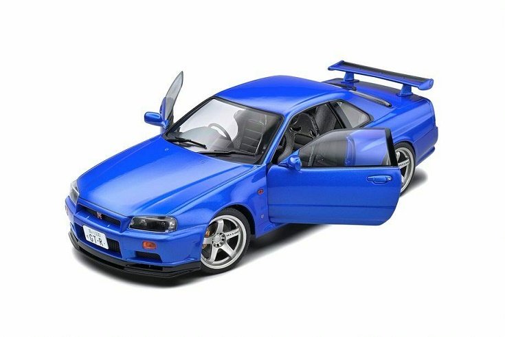 Solido Nissan Skyline R Gt R Bayside Blu Solido Sklep Empik Com