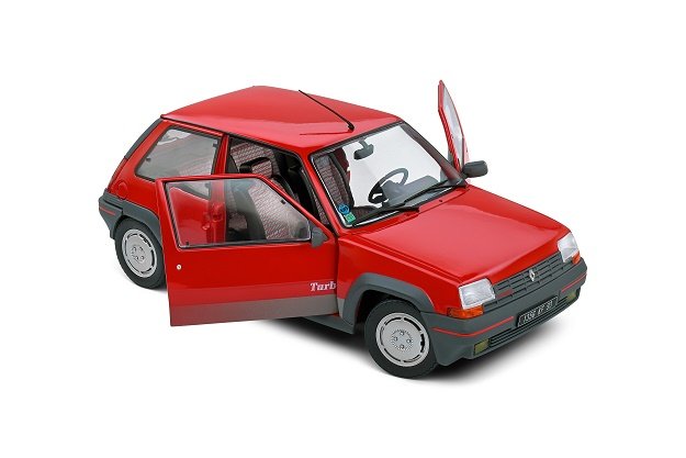 Solido 1810001 - Renault 5 GT Turbo MK1 - 1985 - Rouge Métal - 1/18 - Prévente