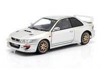 Modèle Réduit Subaru Impreza 22B - Échelle 1:18 - Argent 1998 - Pour Collectionneurs
