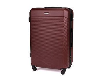 Solier Luggage, Walizka podróżna duża, STL945, brązowa, 90l - Solier Luggage