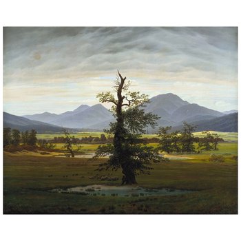 Solitary Tree - Caspar David Friedrich 80x100 - Legendarte
