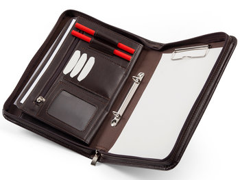 Solome, Teczka Konferencyjna Biwuar, A5, Brązowa - Solome