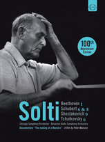 Solti: Beethoven/Schubert/Shostakovich/Tchaikovsky 100th Anniversary Edition (3DVD Box)