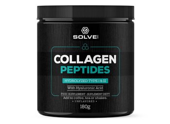SolveLabs Collagen (hydrolizowany kolagen w proszku) typu 1 i 3 180g - Solve Labs