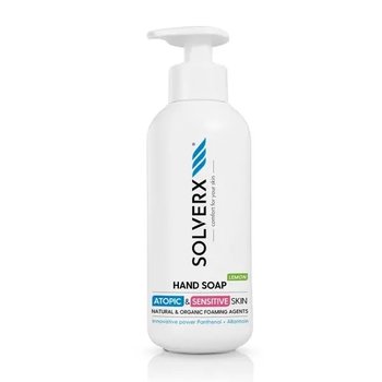 Solverx, Atopic & Sensitive Skin, mydło lemon, 250 ml - SOLVERX
