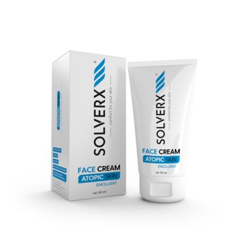 Solverx, Atopic Skin, krem do twarzy, 50 ml - SOLVERX