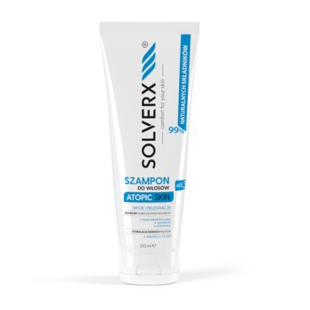 Solverx, Atopic Skin, szampon do włosów, 250 ml - SOLVERX