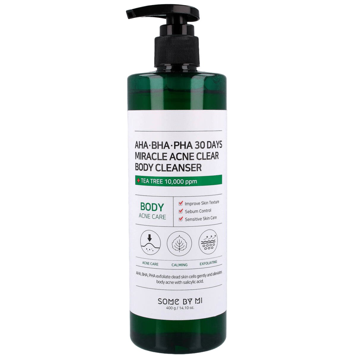 Some by Mi, AHA.BHA.PHA 30 Days Miracle, Clear body cleanser, 400g ...