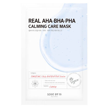Some by Mi, Real AHA BHa PHa Calming Care Mask, maska w płachcie, 20g - Some by Mi