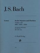 Sonaten und Partiten BWV 1001-1006 für Violine solo (unbezeichnete und bezeichnete Stimme) - Bach Johann Sebastian