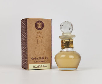 Song of India, Vanilla Beans, Olejek do kąpieli i masażu Waniliowy, 40 ml - Song of India