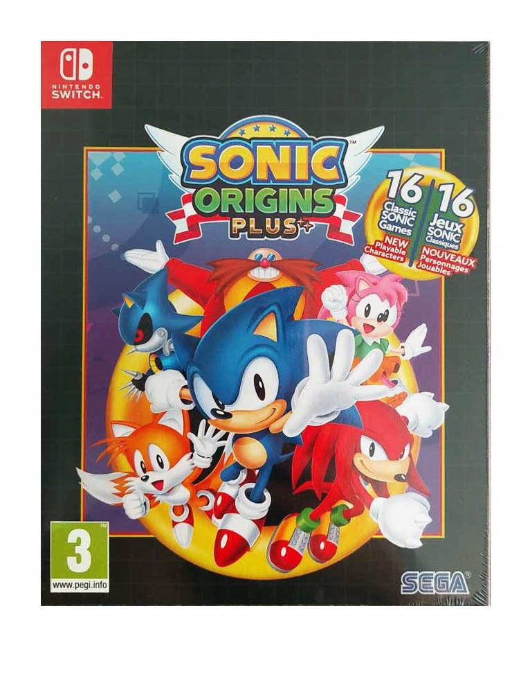 Sonic Origins Plus, Nintendo Switch - Sega | Gry i programy Sklep EMPIK.COM