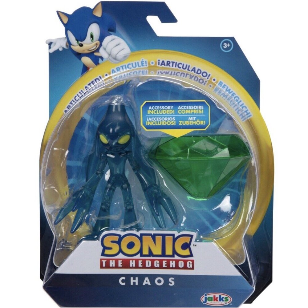 Zdjęcia - Figurka / zabawka transformująca Jakks Sonic The Hedgehog Figurka Chaos 11Cm + Szmaragd 