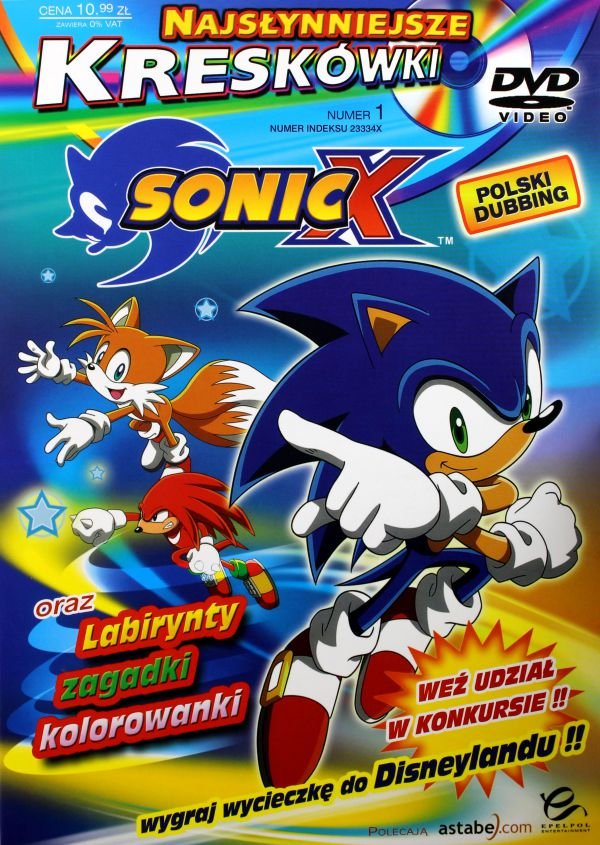 Sonic X (booklet) - Kamegaki Hajime| Filmy Sklep EMPIK.COM