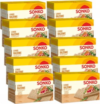 Sonko Pieczywo Lekkie Razowe 170g x10 - Inna marka
