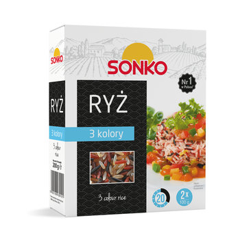 Sonko ryż 3 kolory 2x100g - Sonko