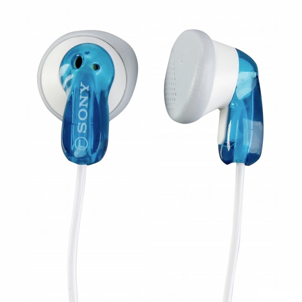 Sony MDR-E9LP słuchawki douszne, niebiesko-białe