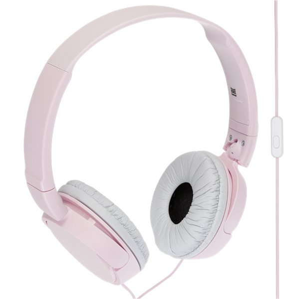 Sony MDR-ZX110AP słuchawki z mikrofonem i pilotem, nauszne, różowe