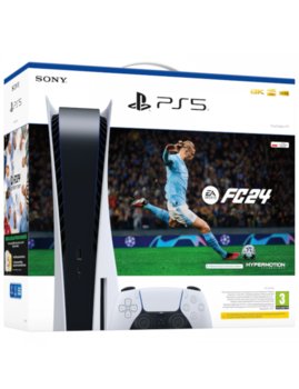 Sony PlayStation 5 PS5 825GB Blu-Ray + EA SPORTS FC 24 (FIFA 24) - Sony Interactive Entertainment