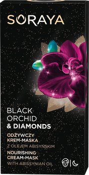Soraya, Black Orchid & Diamonds, odżywczy krem-maska na noc, 50 ml - Soraya