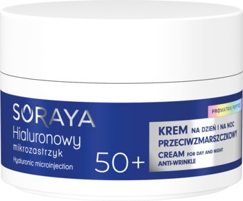 Soraya, Hialuronowy Mikrozastrzyk Pro Matrix, Krem Przeciwzmarszczkowy 50+, 50 ml - Soraya