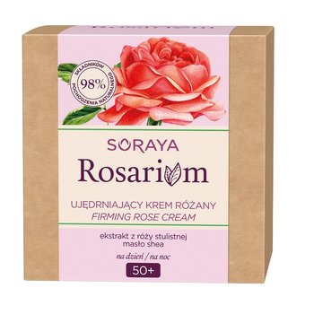Soraya, Rosarium 50+, ujędrniający krem różany do twarzy na dzień/na noc, 50 ml - Soraya