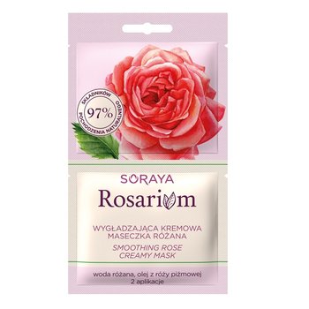 Soraya, Rosarium wygładzająca kremowa maseczka różana 10ml - Soraya