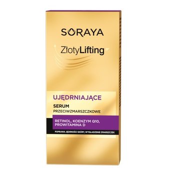 Soraya, Złoty Lifting Ujędrniające Serum Przeciwzmarszczkowe, 30ml - Soraya
