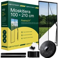 SØRENSEN MOSKITIERA MAGNETYCZNA NA DRZWI BALKONOWE TARASOWE WYMIAR 100 X 210