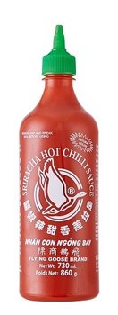 Sos chili Sriracha, bardzo ostry (chili 61%) 730ml - Flying Goose - Flying Goose