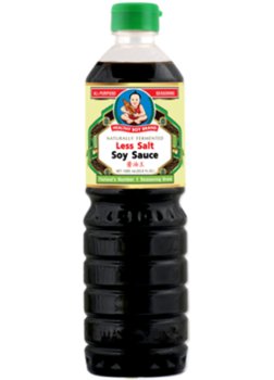 Sos sojowy uniwersalny o zmniejszonej zawartości soli 1L - Healthy Boy - HEALTHY BOY