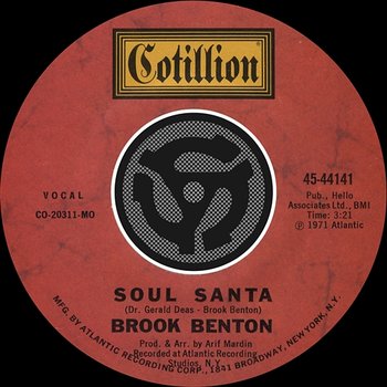 Soul Santa / Let Us All Get Together With The Lord [Digital 45] - Brook Benton
