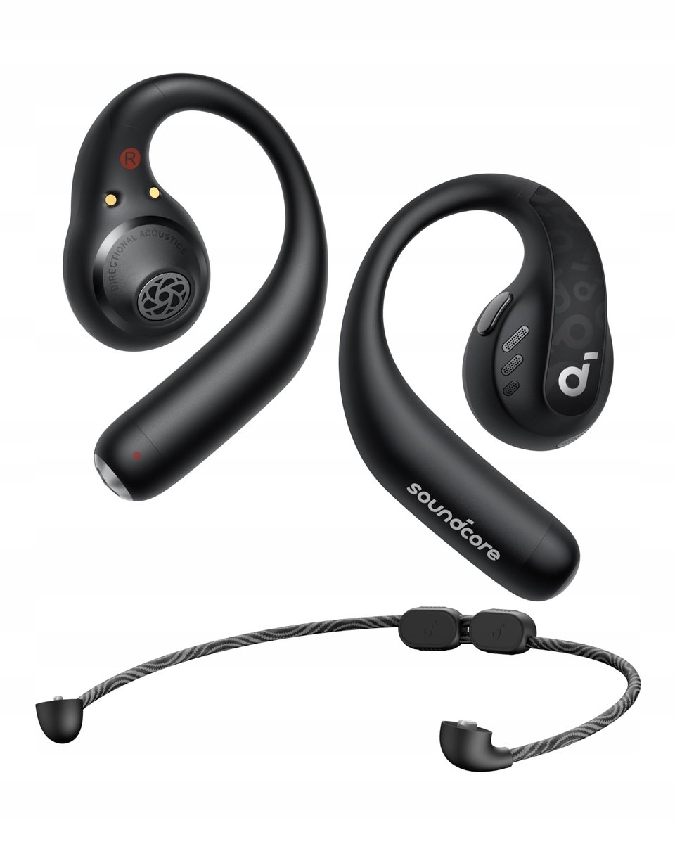 soundcore by Anker Słuchawki Open-Ear AeroFit Pro 46h Bluetooth 5.3 ...