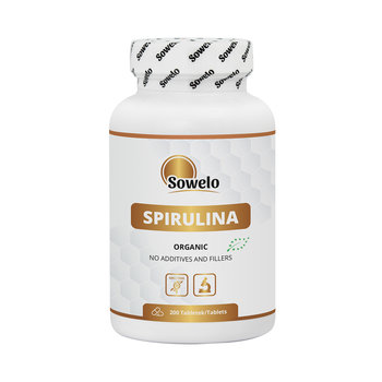 SOWELO / SPIRULINA ORGANIC 500mg Suplement diety, 200 TABLETEK - inna