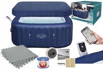 SPA ogrodowe 180x180x71cm Bestway 6001H Pompa Podgrzewarz Pokrywa Mata