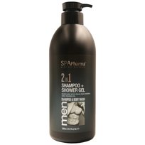 Spa Pharma, Men 2in1 Shampoo + Shower Gel, Szampon I Żel Pod Prysznic, 1000ml