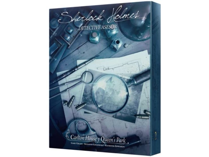 Sherlock Holmes: Carlton House & Queen\'S Park, gra edukacyjna, Space Cowboys, Scshca01Es