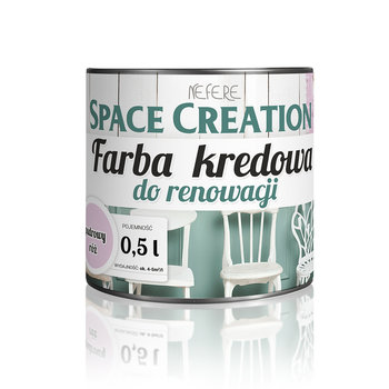 Space Creation, farba kredowa do renowacji mebli, pudrowy róż - Space Creation