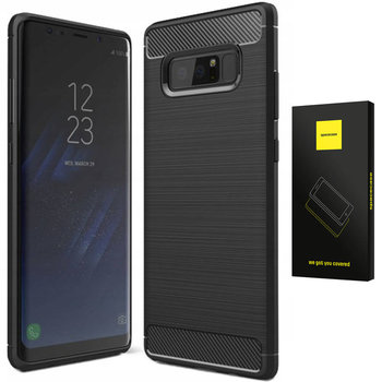 Spacecase Carbon Galaxy Note 8 Czarny - SpaceCase