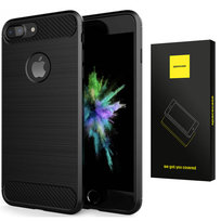 Spacecase Carbon Iphone 7/8 Plus Czarny Spacecase