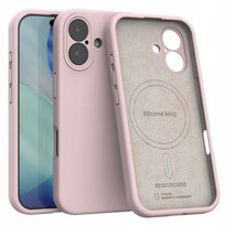 Spacecase Silicone Mag iPhone 17 baby pink Spacecase