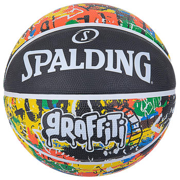 Spalding Graffiti Ball 84372Z, unisex, piłki do koszykówki, Wielokolorowe - Spalding